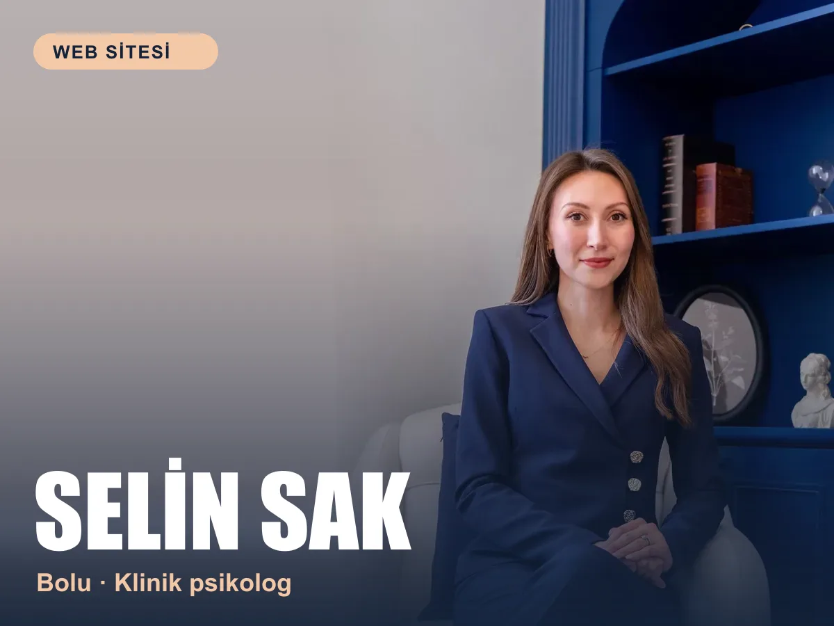 Klinik Psikolog Selin Sak kapak görseli
